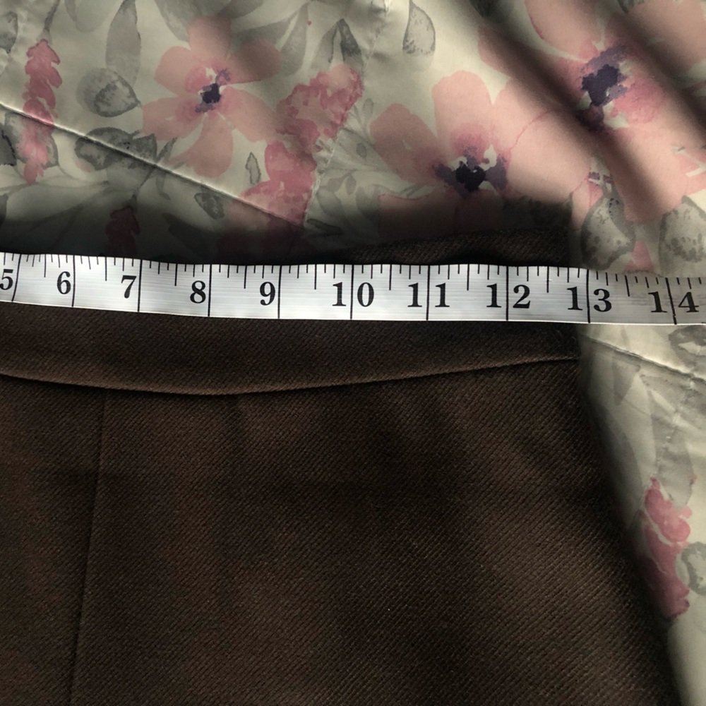 NWT Brown Wool J.Crew Mini Skirt - Picture 5 of 6